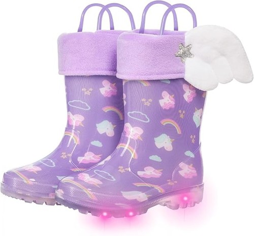 Toddler rain boots kids light - rain,