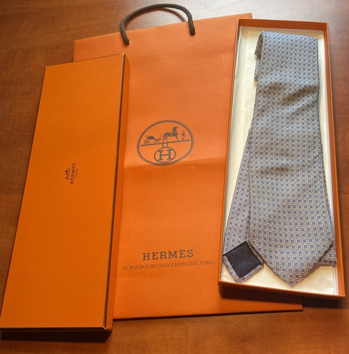 Hermes silk tie - hermes, tie,