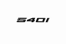 Gloss Black Trunk Emblem For