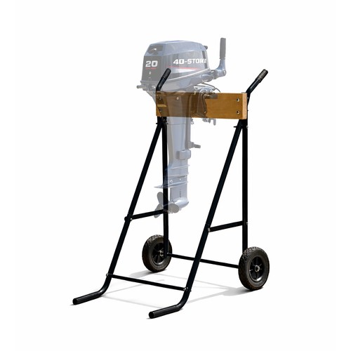 Outboard motor stand transport