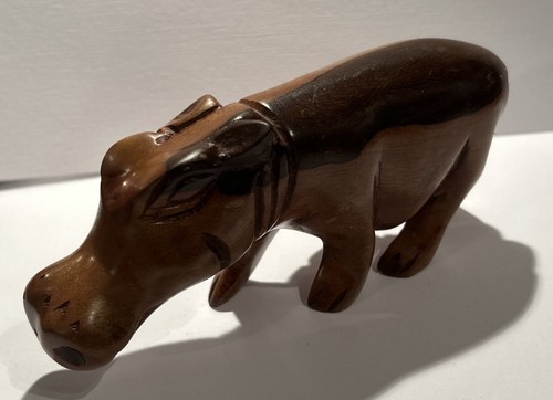 Vintage hippo hippopotamus - vintage,