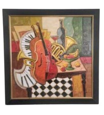 Large Oil Painting - Musical