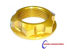 MBO ALLOY STEERING STEM NUT YELLOW  - SUZUKI RM125 2004 - 2008  Motocross  1001
