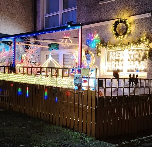 Huge christmas display - christmas, display.