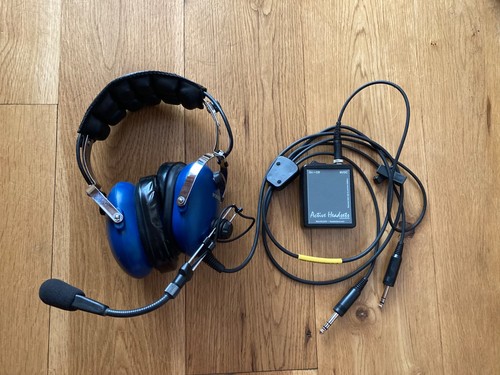 Pooleys aviation pilot headset - pooleys,