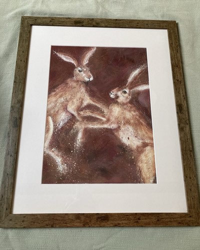 Boxing hares joanne - boxing,