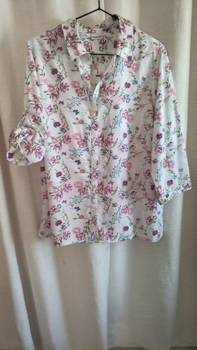 Damart womens floral white - floral,