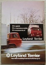 Leyland Terrier Trucks 650 750 850 950 Commercial Sales Brochure c1977 #1568
