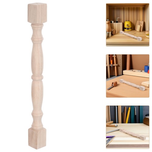 Khaki solid wood baluster - khaki,