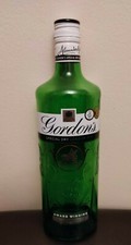 Empty Gordon’s Gin 70cl Gin Bottle Crafts Upcycle Wedding Tables