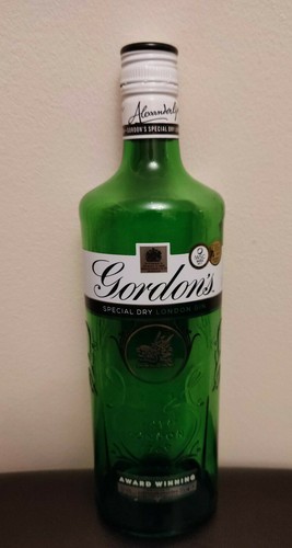 Empty gordon gin - gin, 70cl