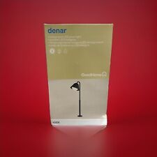 GoodHome Dark grey Mains-powered 1 lamp Integrated LED Outdoor Post light 