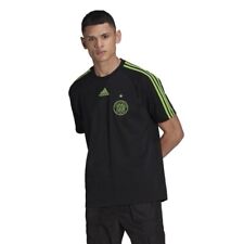 Brand New Men's Celtic FC Adidas Teamgeist Crew T-shirt Black - Limited Edition
