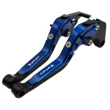 Yamaha MT-07 2014-2025 Adjustable Clutch Brake Lever Set - Blue / Black