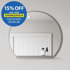 600mm Round Chrome Bathroom