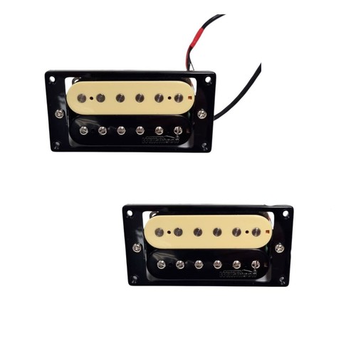 Humbucker zebra pickup set - zebra,