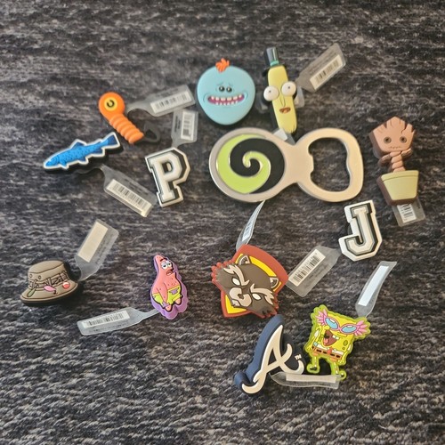 Lot crocs jibbitz charms - (13),