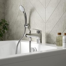 Ideal Standard Calista Single Lever Bath Shower Mixer Tap + Mounting  B1958AA