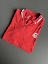 Liverpool Red Polo Shirt Uk Men’s Size Large Excellent Condition LFC Football
