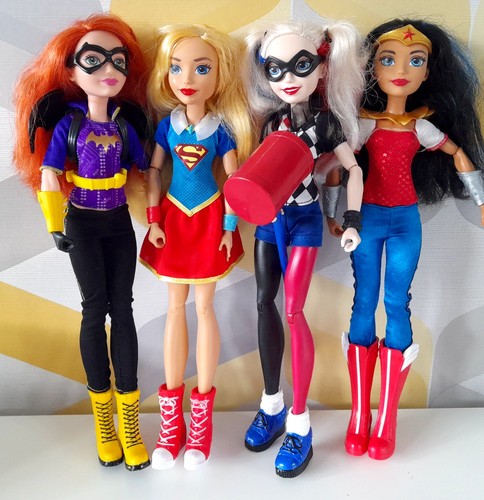 Super hero girls dolls - dc,