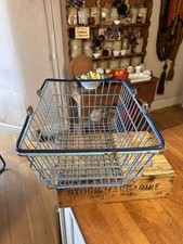 Vintage 1970's Shop Shopping Wirework Basket - Prop?