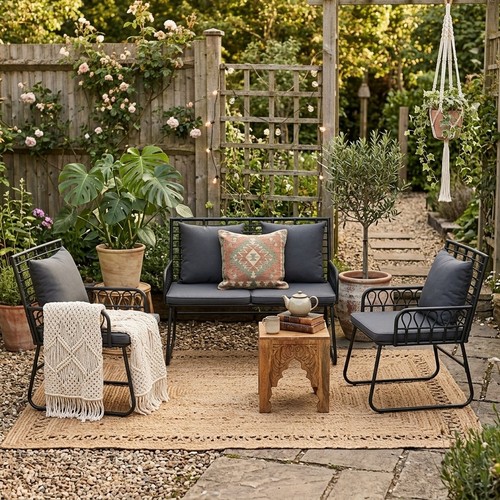 Boho garden dining - set, pcs