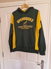 Springboks hoodie mens medium