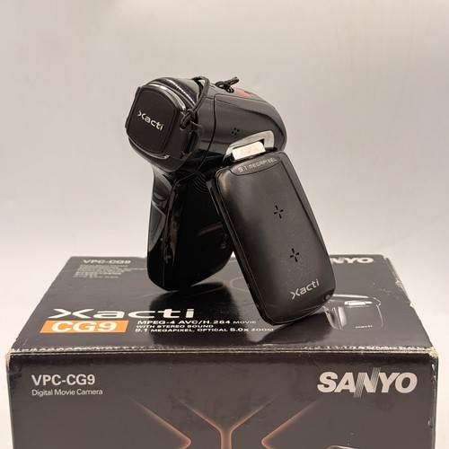 Sanyo xacti vpc cg9 - sanyo, black