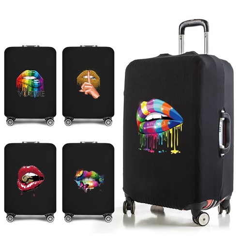 Printed cover for suitcase - printed,