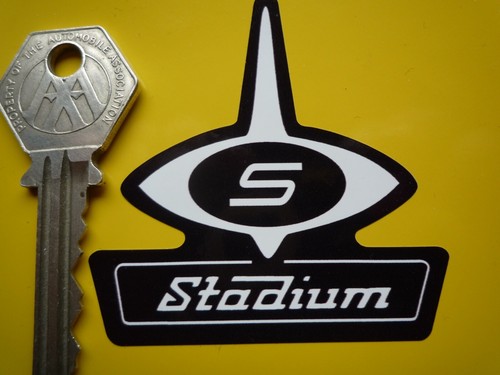 Stadium jet helmet - stadium, sticker