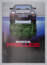 HONDA PRELUDE Brochure c1983: 1.8 litre DELUXE & EXECUTIVE. Manual/Hondamatic.