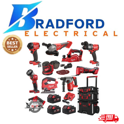 Milwaukee 10pc m18 18v kit - 10pc,