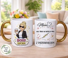 Funny Boss Mom Mug Gift For