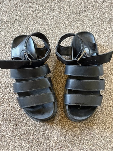 Ladies size black gladiator - 5,