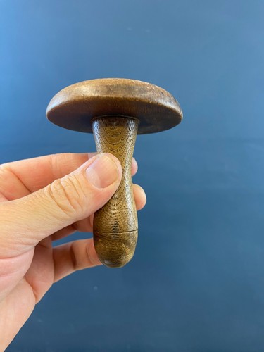 Vintage wooden darning - vintage,