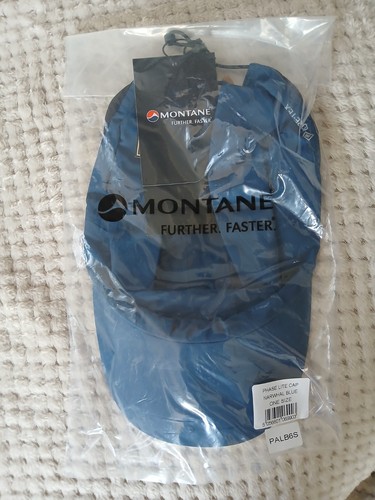 Montane gore tex cap new - cap, blue