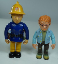 Fireman Sam  Norman Price & Penny Morris - 3” Action  Figures 2006 Prism  9cm