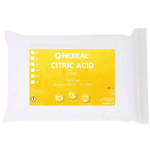 Hexeal citric acid 2kg - acid, –