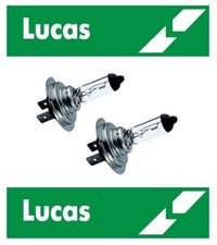 H7 Lucas Headlight Bulbs x 2 Fits BMW I Series 3 Series 5 Series 7 Series