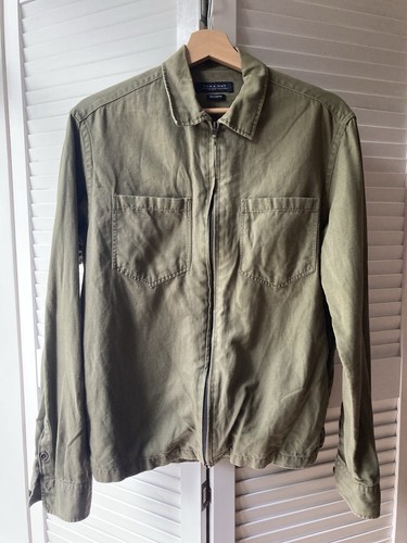 Khaki jacket zara - khaki, men’s