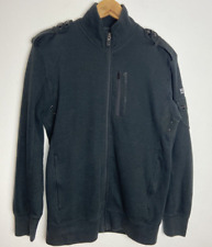 ecko unltd Full Zip Jumper Men’s Size S Fits Uk M Black