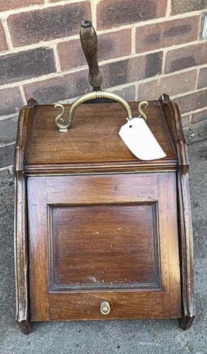Antique mahogany and brass