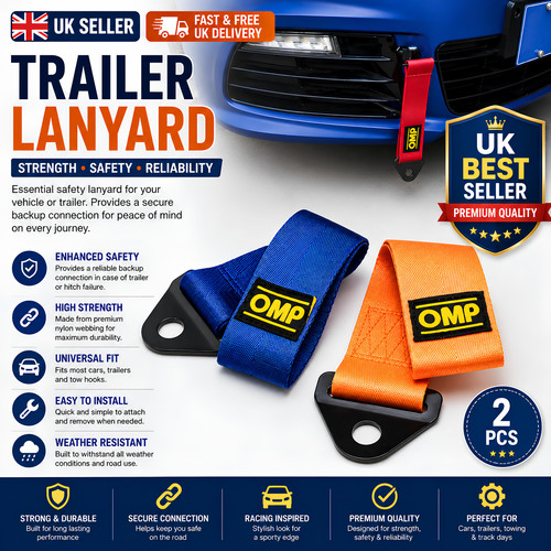 Universal car tow strap - tow, 2