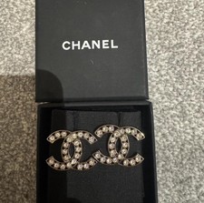 Authentic Chanel Studs With