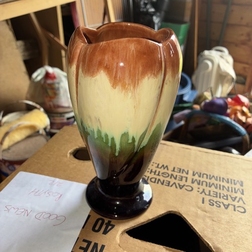 Vintage tulip shaped - tulip-shaped, vase