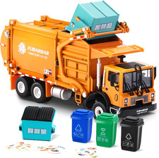Metal Garbage Truck Toys