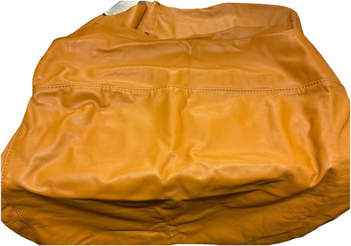 Brown leather scraps - brown,