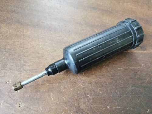 Vintage plastic grease - , gun