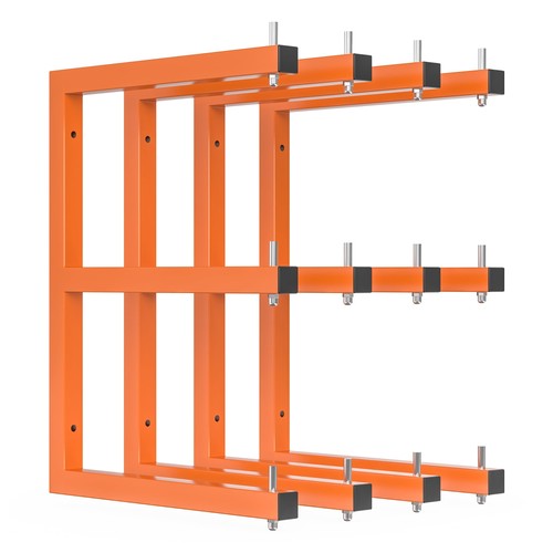 Pack lumber rack - 4, wallmounted