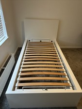 IKEA Ottoman bed, white, Standard Single